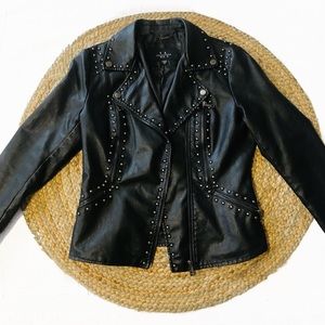 Vegan Leather Jacket